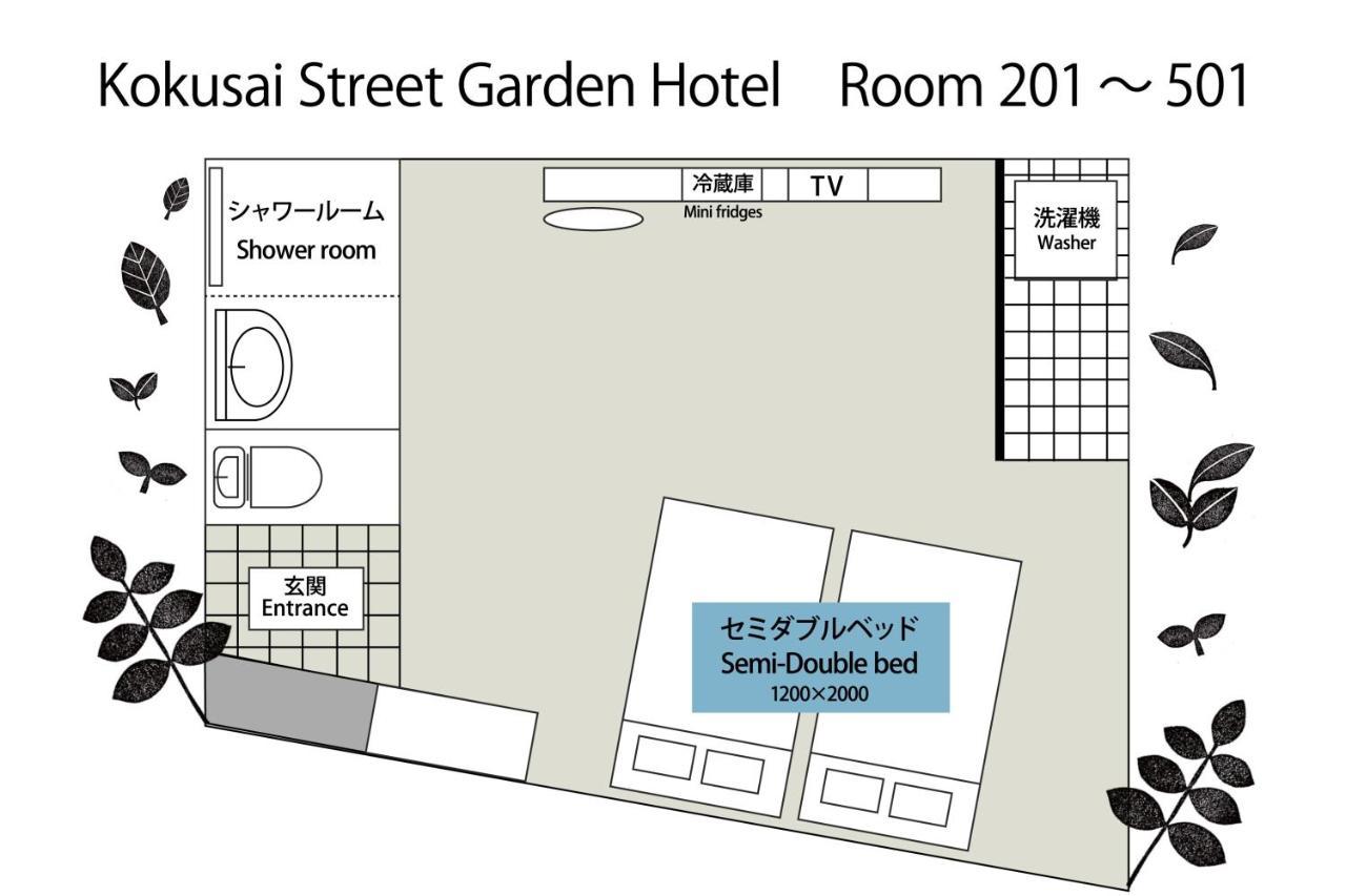Kokusai Street Garden Hotel Naha Esterno foto